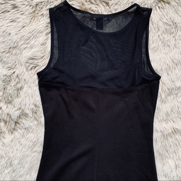 Forever 21 Black Bodycon with Mesh - Picture 5 of 6